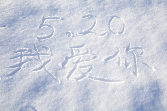 雪地求婚