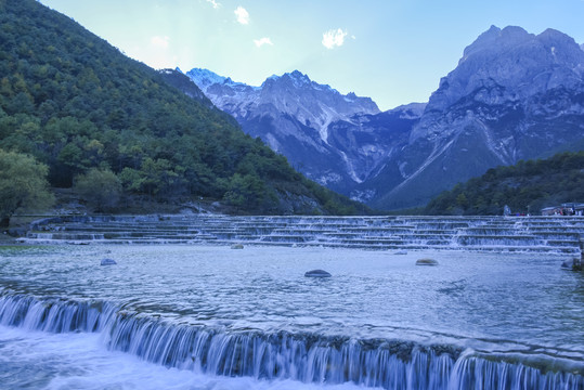 云南丽江玉龙雪山风光