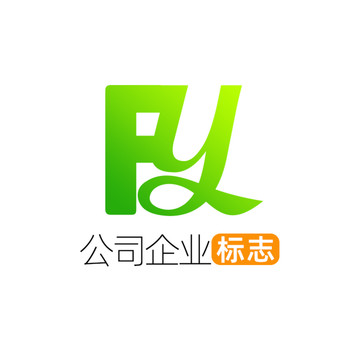 创意字母FY企业标志logo