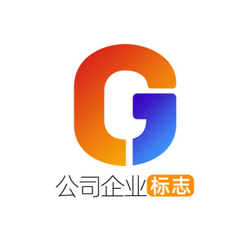 创意字母GJ企业标志logo