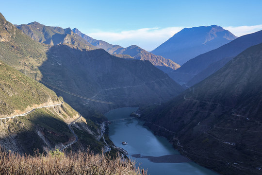 中国云南金沙江风景