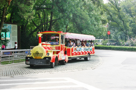 风景区观光小火车