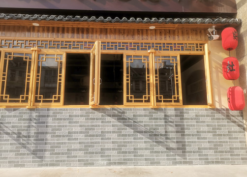 中式仿古门窗