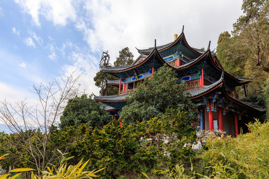 丽江木氏土司衙门木府三清殿