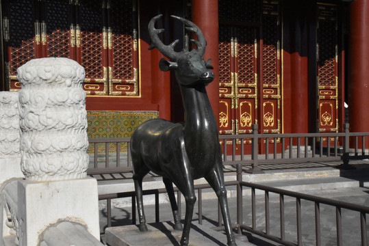 北京景山公园寿皇殿