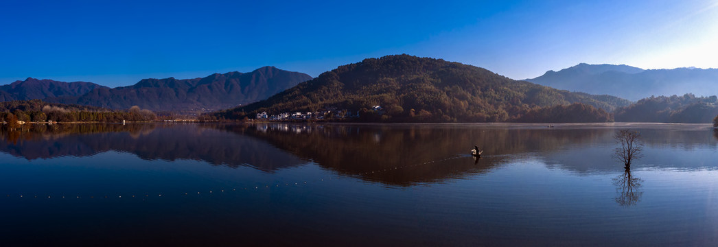 奇墅湖山水风光