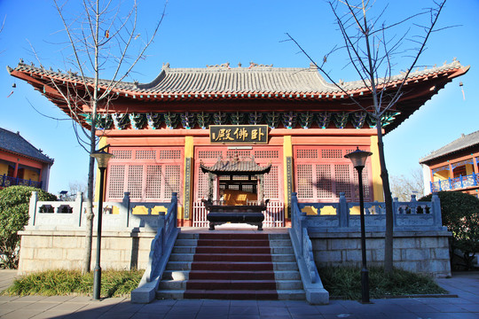 莒南卧佛寺卧佛殿