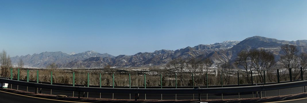 雁门关雪山