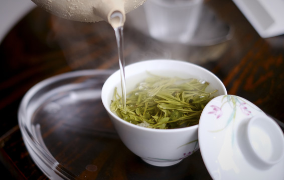 茶艺师泡茶