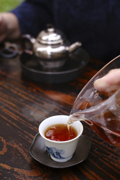 茶艺师泡茶