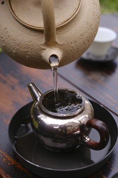 茶艺师泡茶