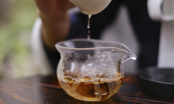 茶艺师泡茶