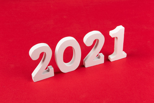 2021新年红色背景