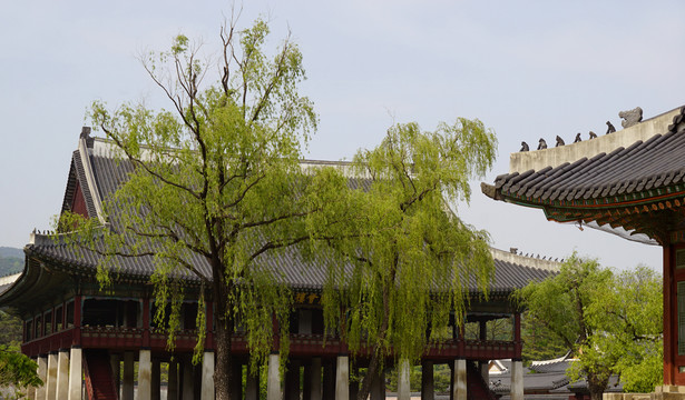 韩国朝鲜王朝时期的景福宫庆会楼