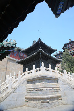 北京皇家园林颐和园宝云阁