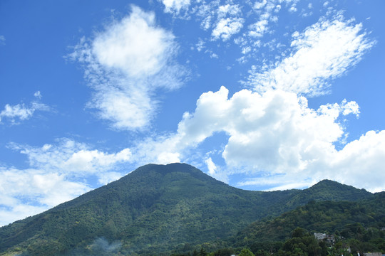 圣佩德罗火山景观