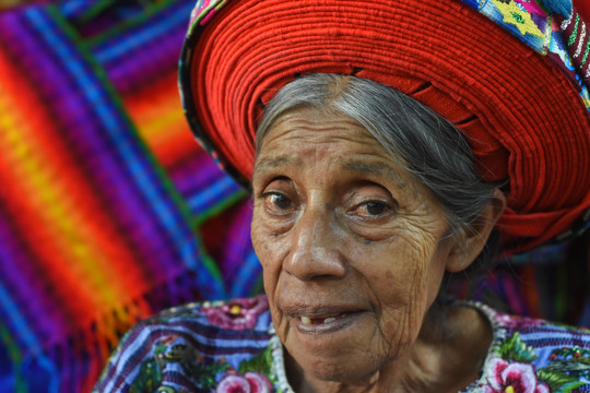 玛雅族妇人