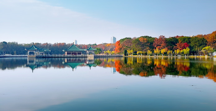 武汉东湖秋景