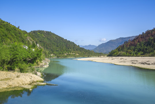 楠溪江山水风光