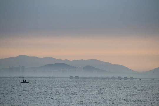 秦皇岛昌黎海岸日出风光