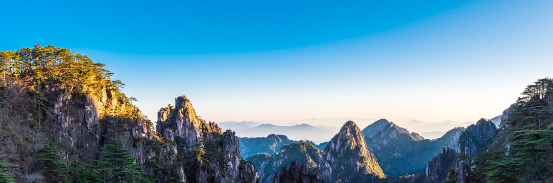 黄山风光全景图