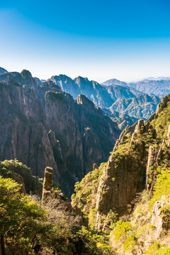 黄山西海大峡谷风光