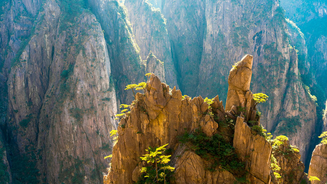 黄山西海大峡谷景色