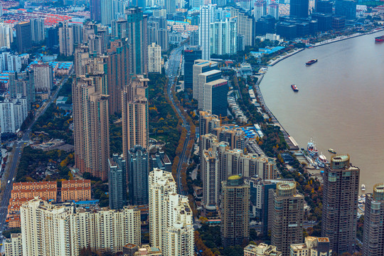 黄浦江岸