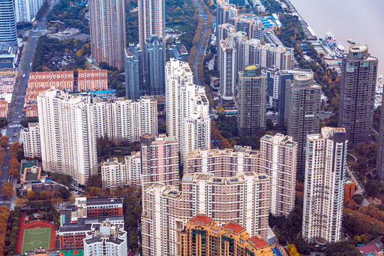 浦东建筑风光