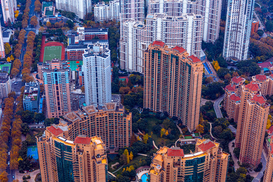 浦东建筑风光