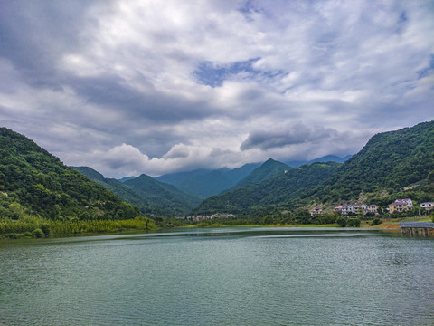 金华北山半山腰水库