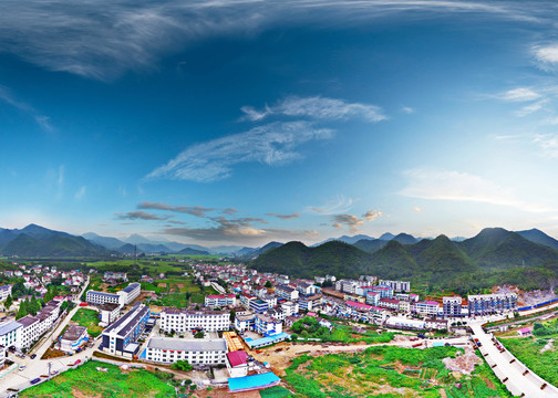 丁香镇全景