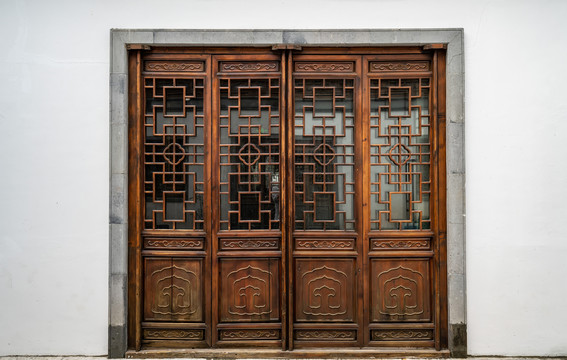 中国古典风格门窗