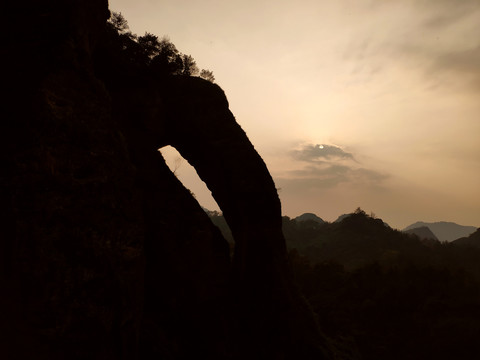 龙虎山象鼻山