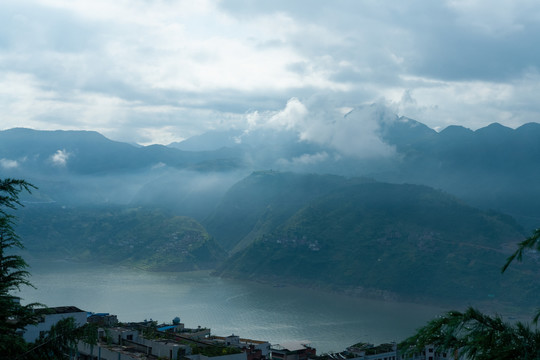 重庆巫山大宁湖