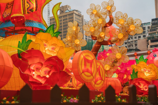 中国新年元宵灯会的文化传统