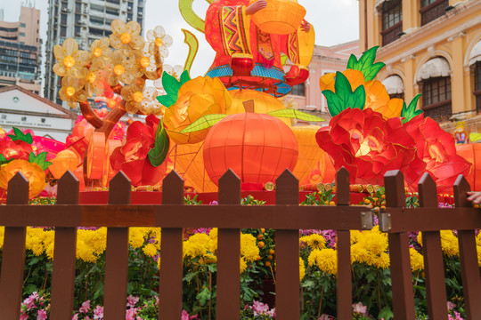 中国新年元宵灯会的文化传统