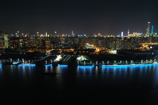 上海黄浦江夜景