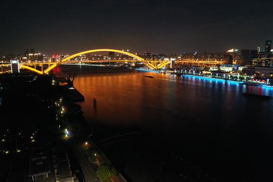 上海黄浦江夜景