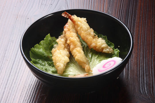 炸虾拉面