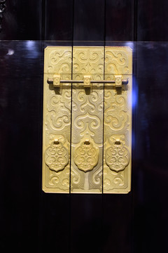 古代箱子锁具