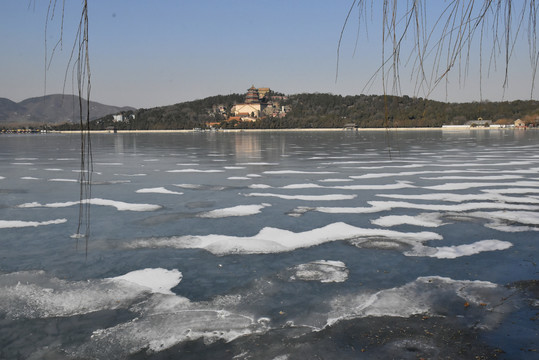 冬日颐和园昆明湖
