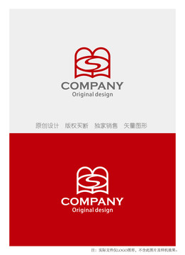 MS字母组合logo设计