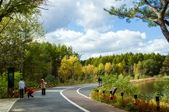 环潭公路秋景