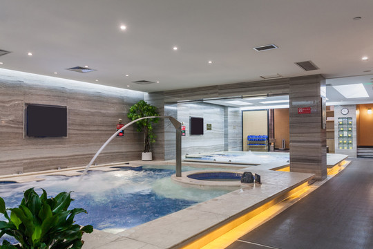 酒店spa洗浴泳池