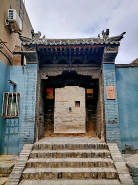 陕北老院门