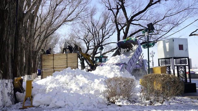 哈尔滨松花江冰雪嘉年华即将开园