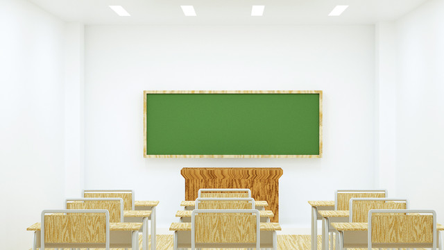 无人教室3D概念图