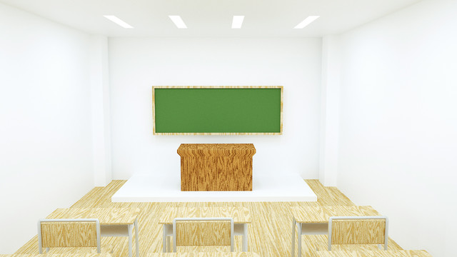 无人教室3D概念图