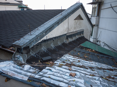 屋面防水收头做法